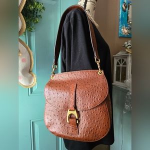 Dooney & Bourke Ostrich Shoulder Bag